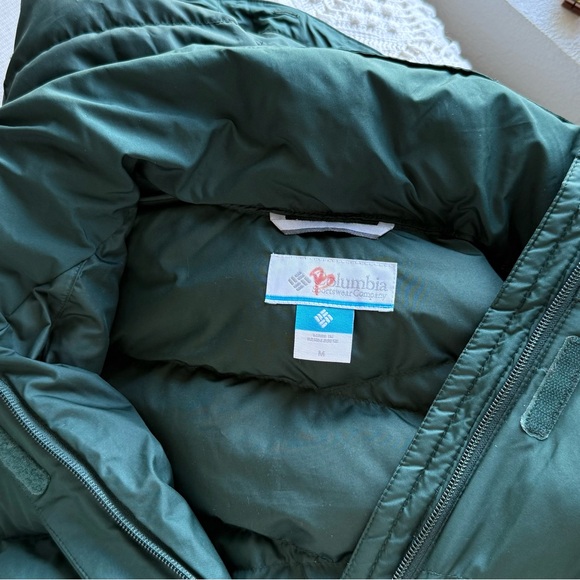 Columbia Forest Green Hooded Puffer Jacket - Picture 5 of 5